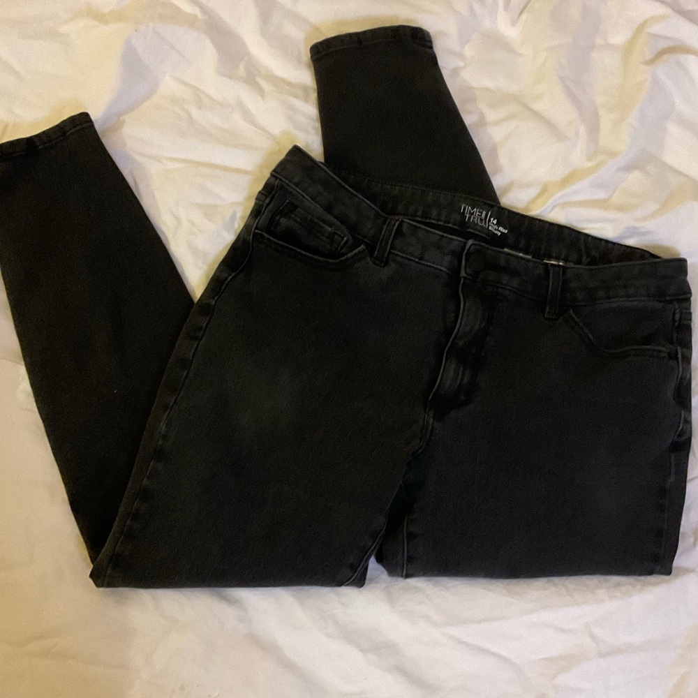 ❌SALE❌ Time & Tru High Rise Skinny Jeans - Picture 2 of 8